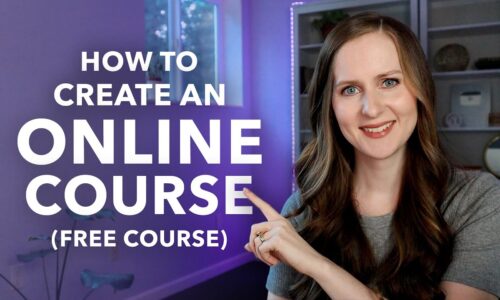 How To Create An Online Course System
